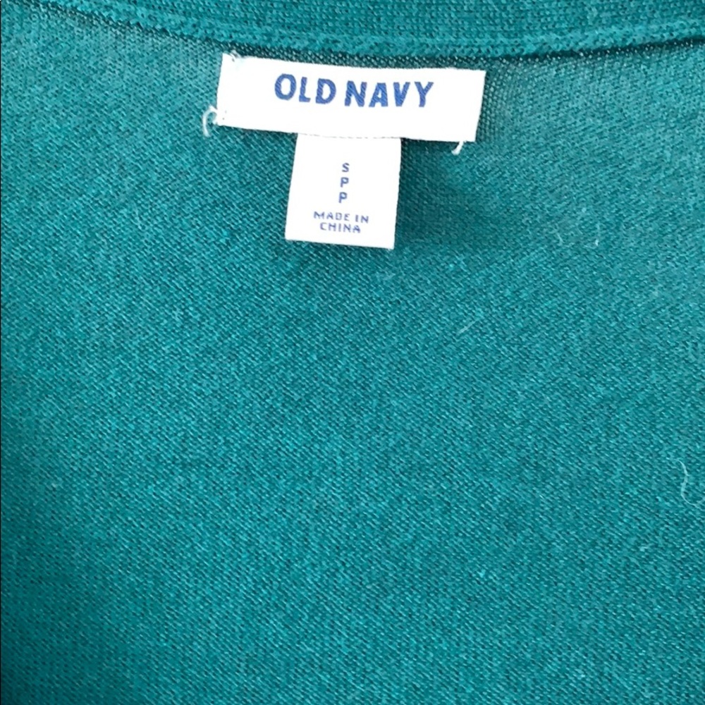 Green basic cardigan - Picture 2 of 2